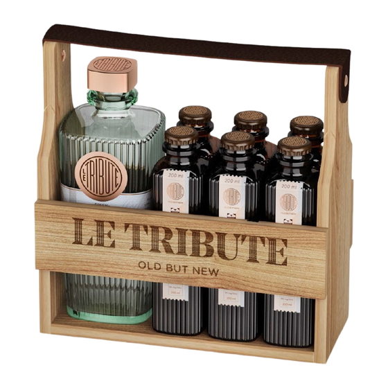 Le Tribute Gin Gavekasse m.